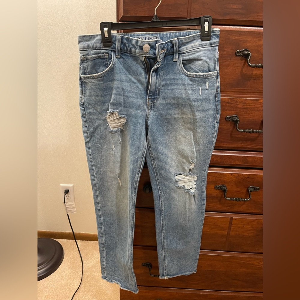 Maurices boyfriend jeans, size 8